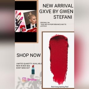 GXVE BY GWEN STEFANI ORIGINAL RECIPE TRUE RED HI-PERFORMANCE LIPSTICK